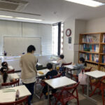 さわやかな五月晴れの今日、全国統一小学生テストにむけて対策授業を行いました